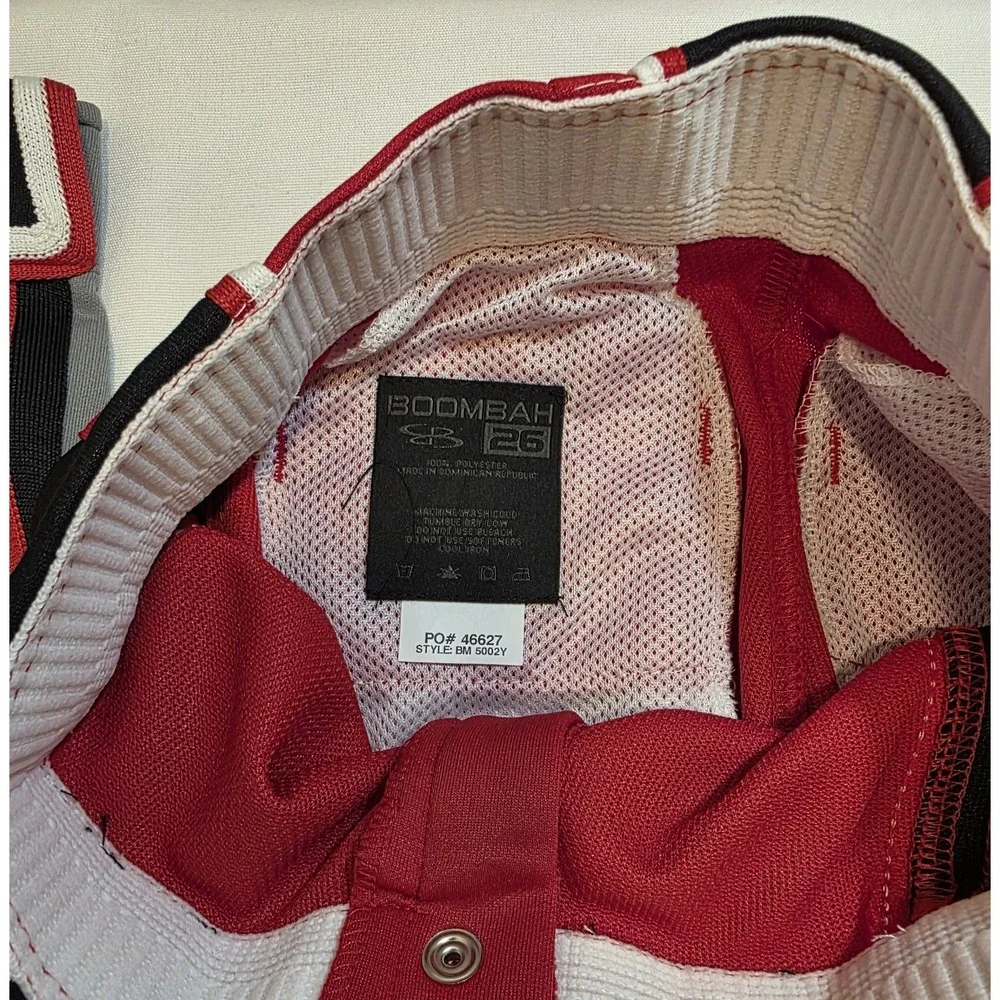 Boombah Long Baseball Pants. Lot of 3. Red & Grey. Size‎ 26